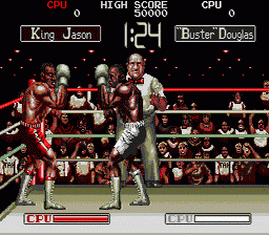 James Buster Douglas Knock Out Boxing